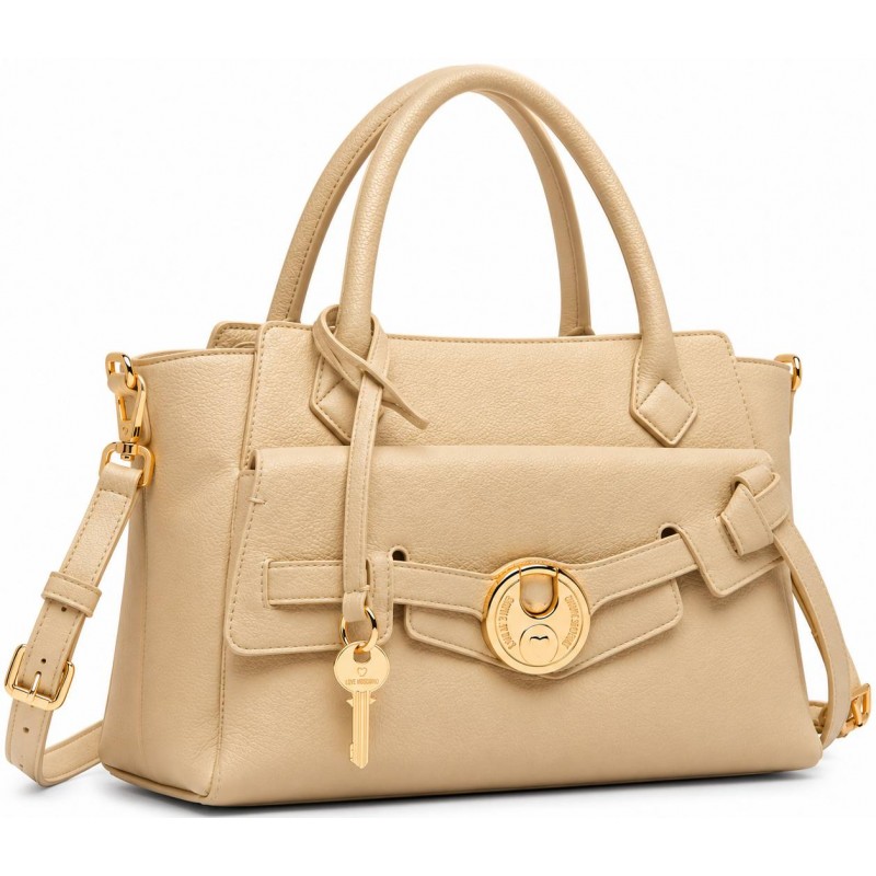 ΓΥΝΑΙΚΕΙΑ ΤΣΑΝΤΑ ΧΕΙΡΟΣ/ΩΜΟΥ ΜΠΕΖ LOVE MOSCHINO JC4277PP0PKS0129