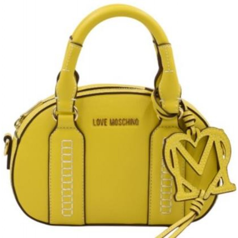 ΓΥΝΑΙΚΕΙΑ ΤΣΑΝΤΑ ΧΕΙΡΟΣ/ΧΙΑΣΤΙ ΚΙΤΡΙΝΟ LOVE MOSCHINO JC4091PP1OLI0411