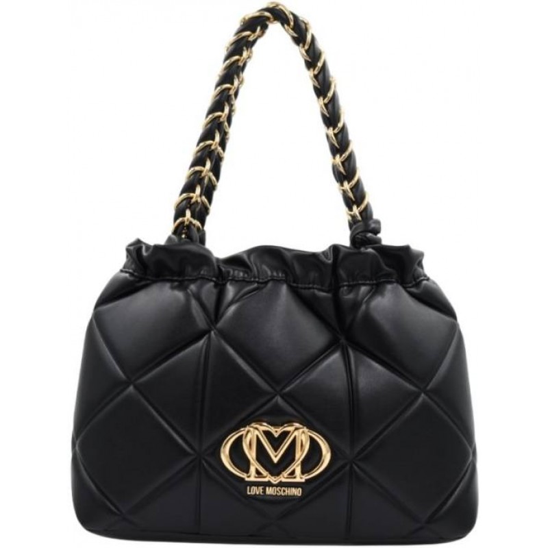 ΓΥΝΑΙΚΕΙΑ ΤΣΑΝΤΑ ΩΜΟΥ ΜΑΥΡΗ LOVE MOSCHINO JC4113PP1OLC0000