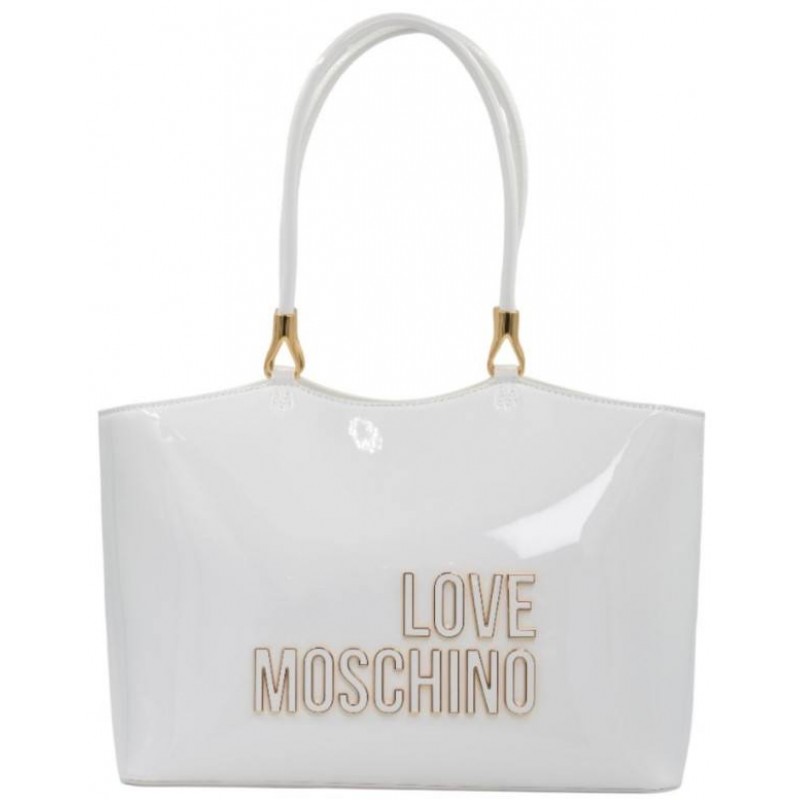 ΓΥΝΑΙΚΕΙΑ ΤΣΑΝΤΑ ΩΜΟΥ ΛΕΥΚΗ LOVE MOSCHINO JC4247PP0OKE110A
