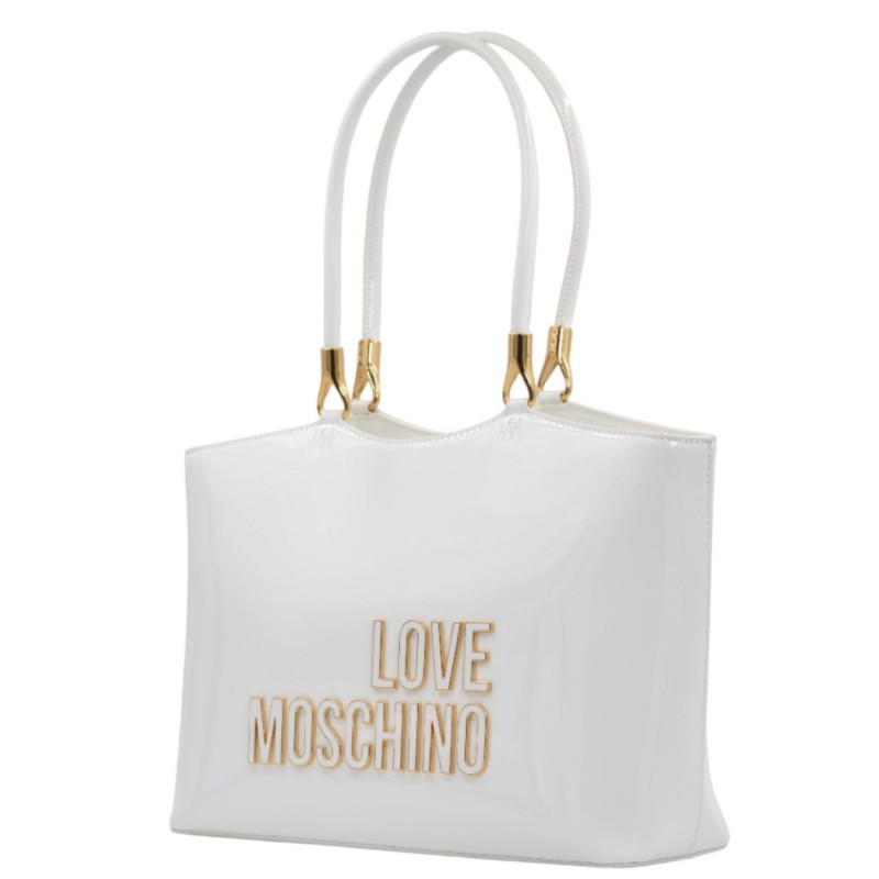 ΓΥΝΑΙΚΕΙΑ ΤΣΑΝΤΑ ΩΜΟΥ ΛΕΥΚΗ LOVE MOSCHINO JC4247PP0OKE110A