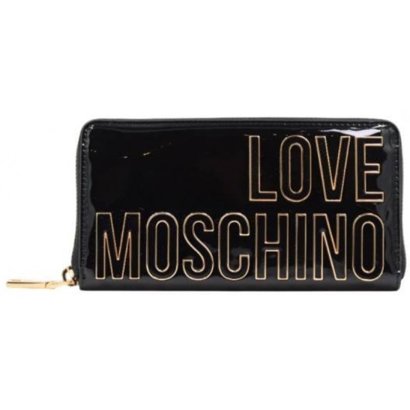 ΓΥΝΑΙΚΕΙΟ ΠΟΡΤΟΦΟΛΙ ΜΑΥΡΟ LOVE MOSCHINO JC5513PP0OKE0000