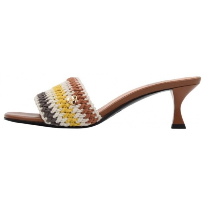 ΓΥΝΑΙΚΕΙΟ MULE ΤΑΜΠΑ/ΠΟΛΥΧΡΩΜΟ LOVE MOSCHINO JA28225G0OJQA20A