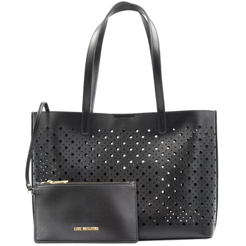 ΓΥΝΑΙΚΕΙΑ ΤΣΑΝΤΑ ΩΜΟΥ ΜΑΥΡΗ LOVE MOSCHINO JC4289PP0OKK0000