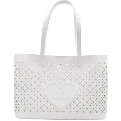 ΓΥΝΑΙΚΕΙΑ ΤΣΑΝΤΑ ΩΜΟΥ ΛΕΥΚΗ LOVE MOSCHINO JC4289PP0OKK0100