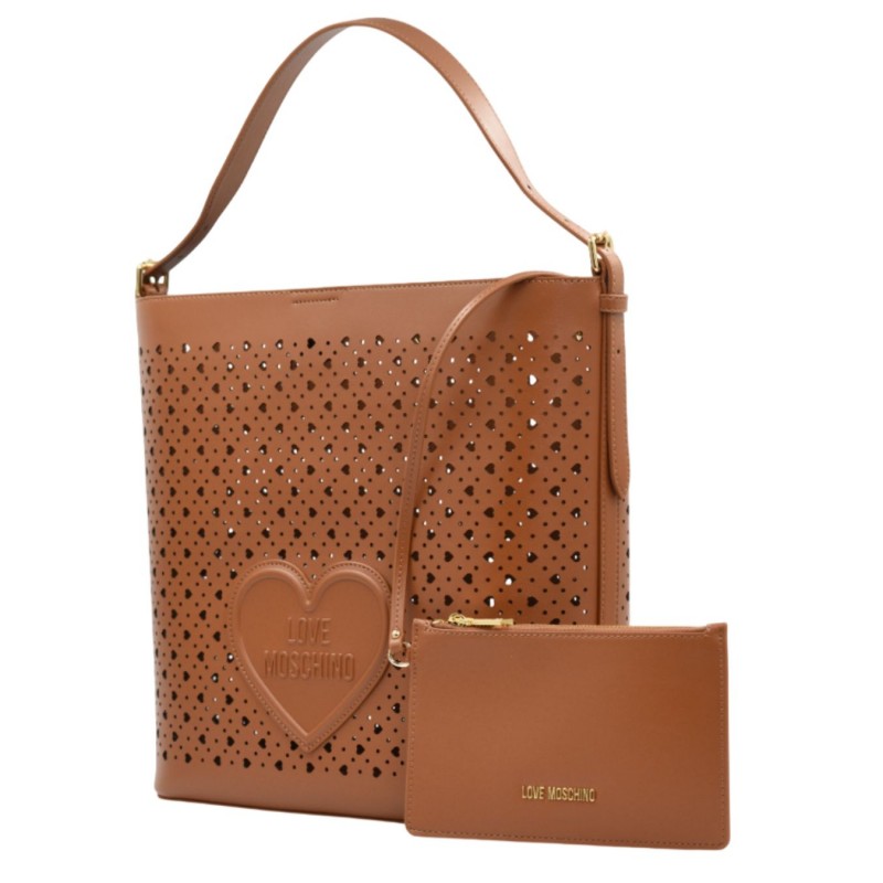 ΓΥΝΑΙΚΕΙΑ ΤΣΑΝΤΑ ΩΜΟΥ ΤΑΜΠΑ LOVE MOSCHINO JC4292PP0OKK0200