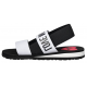 ΓΥΝΑΙΚΕΙΟ ΣΑΝΔΑΛΙ ΛΕΥΚΟ/ΜΑΥΡΟ LOVE MOSCHINO JA16033G0OJN410A