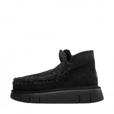 ΓΥΝΑΙΚΕΙΟ ΜΠΟΤΑΚΙ ΜΑΥΡΟ MOU MU.FW531009A ESKIMO BOUNSE SNEAKER