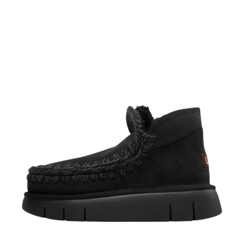 ΓΥΝΑΙΚΕΙΟ ΜΠΟΤΑΚΙ ΜΑΥΡΟ MOU MU.FW531009A ESKIMO BOUNSE SNEAKER