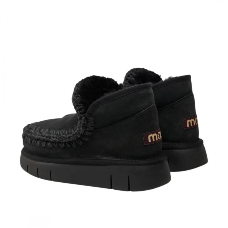 ΓΥΝΑΙΚΕΙΟ ΜΠΟΤΑΚΙ ΜΑΥΡΟ MOU MU.FW531009A ESKIMO BOUNSE SNEAKER