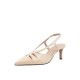 WOMEN'S PUMPS OFF WHITE KALOGIROU ONTY LEA 1259 OFF WHITE