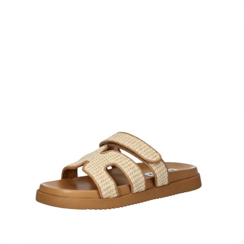 ΓΥΝΑΙΚΕΙΑ SLIPPERS ΜΠΕΖ/ΚΑΜΗΛΟ STEVE MADDEN SM11003028-04004-380 MISSILE