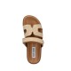 ΓΥΝΑΙΚΕΙΑ SLIPPERS ΜΠΕΖ/ΚΑΜΗΛΟ STEVE MADDEN SM11003028-04004-380 MISSILE