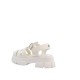WOMEN'S SANDAL WHITE STEVE MADDEN SM11003681-02002-RWT AMINA RAIN WHITE