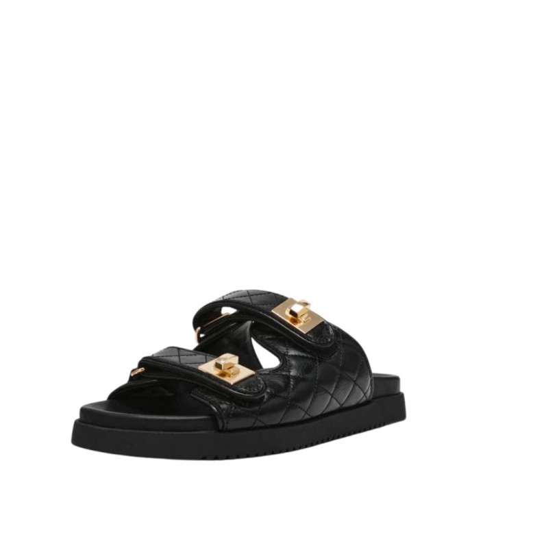 ΓΥΝΑΙΚΕΙΟ SLIPPERS ΜΑΥΡΟ STEVE MADDEN SM11003714-03001-017 SCHMONA-CN