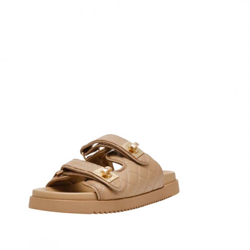 ΓΥΝΑΙΚΕΙΟ SLIPPERS ΚΑΜΗΛΟ STEVE MADDEN SM11003714-03001-217 SCHMONA-CN TAN LEATHER