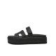 ΓΥΝΑΙΚΕΙΑ SLIPPERS ΜΑΥΡΟ STEVE MADDEN SM11003773-03001-05O BIGMISSILE BLK ACTION LEATHER
