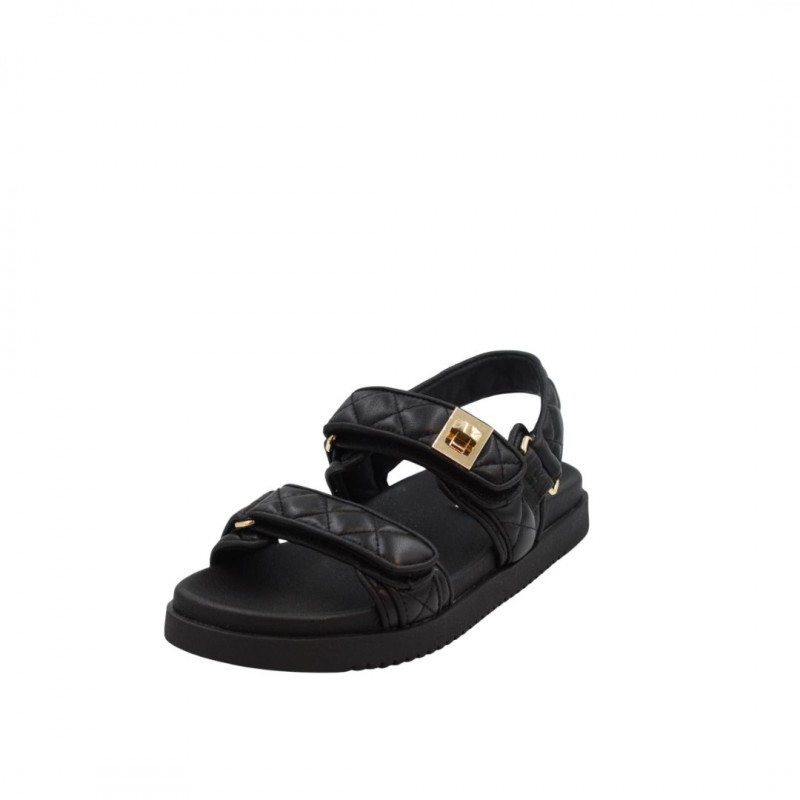 WOMEN'S SANDAL BLACK STEVE MADDEN SM11003792-03001-055 MONA-Q