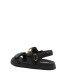 WOMEN'S SANDAL BLACK STEVE MADDEN SM11003792-03001-055 MONA-Q
