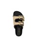 ΓΥΝΑΙΚΕΙΑ SLIPPERS ΜΑΥΡΟ/ΜΠΕΖ STEVE MADDEN SM11003795-04004-380 ON DECK