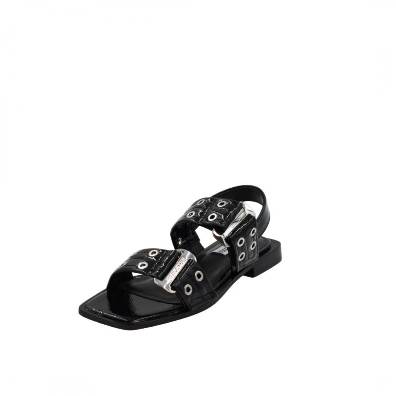 WOMEN'S SANDAL BLACK STEVE MADDEN SM19000132-02002-018 SARIA-E