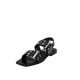 WOMEN'S SANDAL BLACK STEVE MADDEN SM19000132-02002-018 SARIA-E