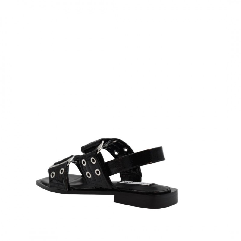 WOMEN'S SANDAL BLACK STEVE MADDEN SM19000132-02002-018 SARIA-E