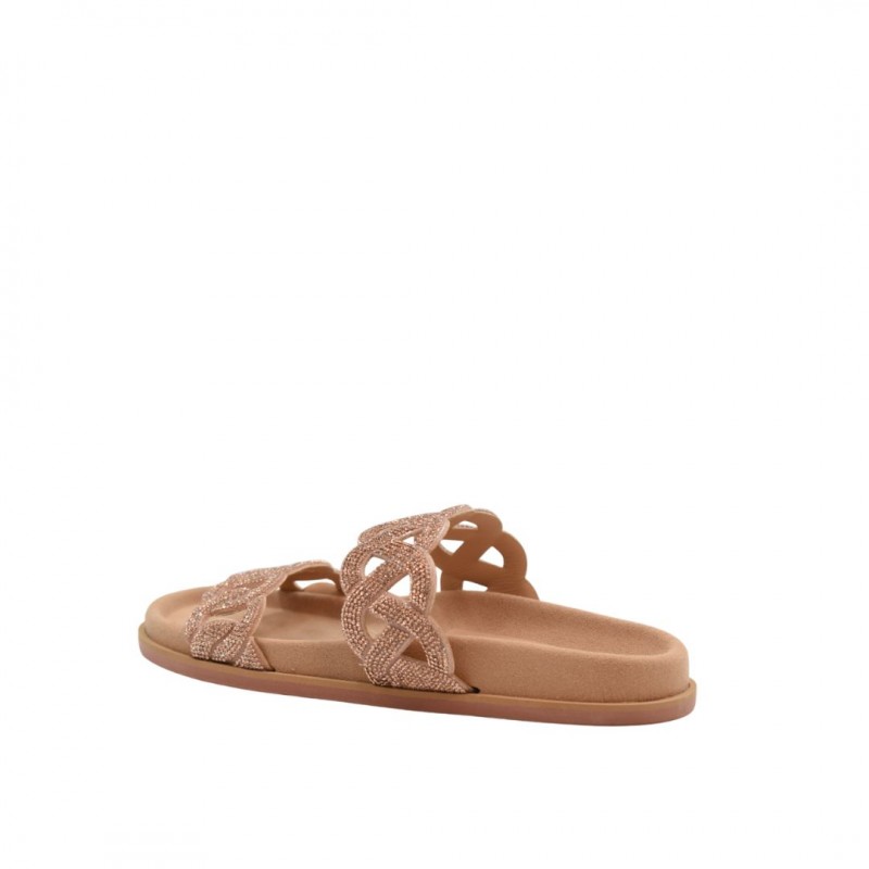 ΓΥΝΑΙΚΕΙΟ SLIPPER NUDE SOFIA MANTA 2199 NUDE 