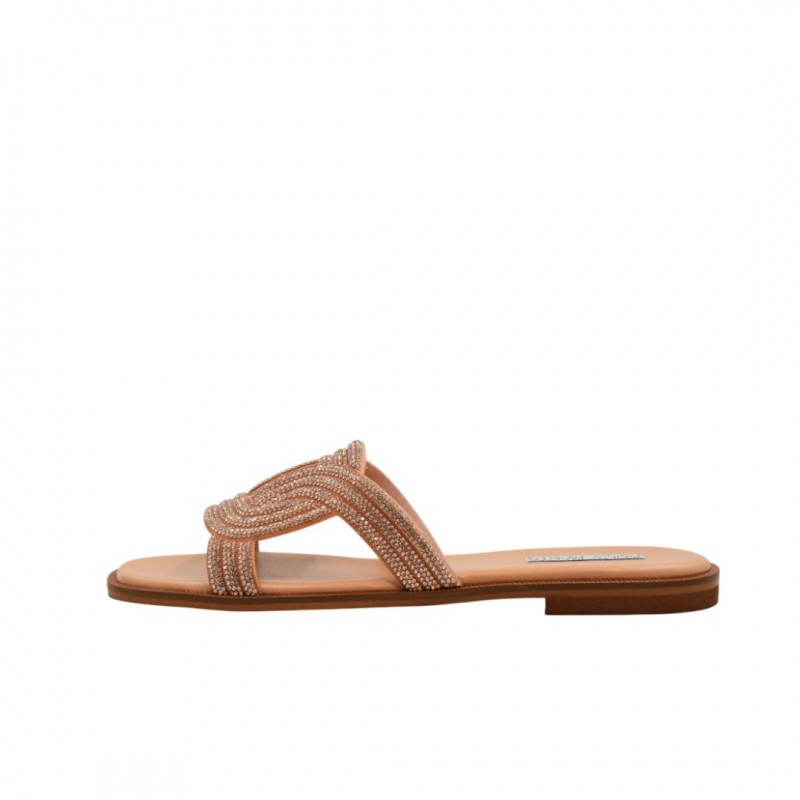 ΓΥΝΑΙΚΕΙΟ SLIPPER ΤΑΜΠΑ/ΧΡΥΣΟ SOFIA MANTA 364 PEACH