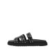 ΓΥΝΑΙΚΕΙΑ SLIPPERS ΜΑΥΡΟ STEVE MADDEN SM11003772-03001-032 BLACK WITH STUDS LEATHER