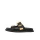 ΓΥΝΑΙΚΕΙΑ SLIPPERS ΜΑΥΡΟ STEVE MADDEN SM19000133-03001-05Ο ARCH-E BLK ACTION LEATHER