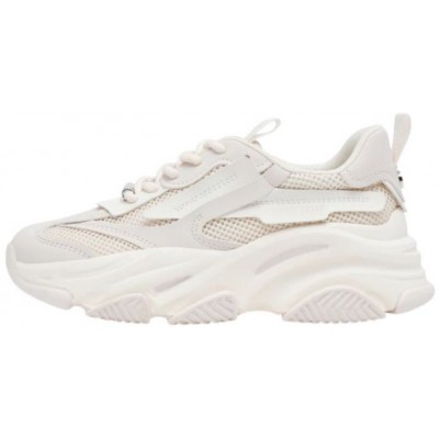 ΓΥΝΑΙΚΕΙΟ SNEAKER OFF WHITE STEVE MADDEN POSSESSION-E 11004652 SVC-SILVER COIN 600004455