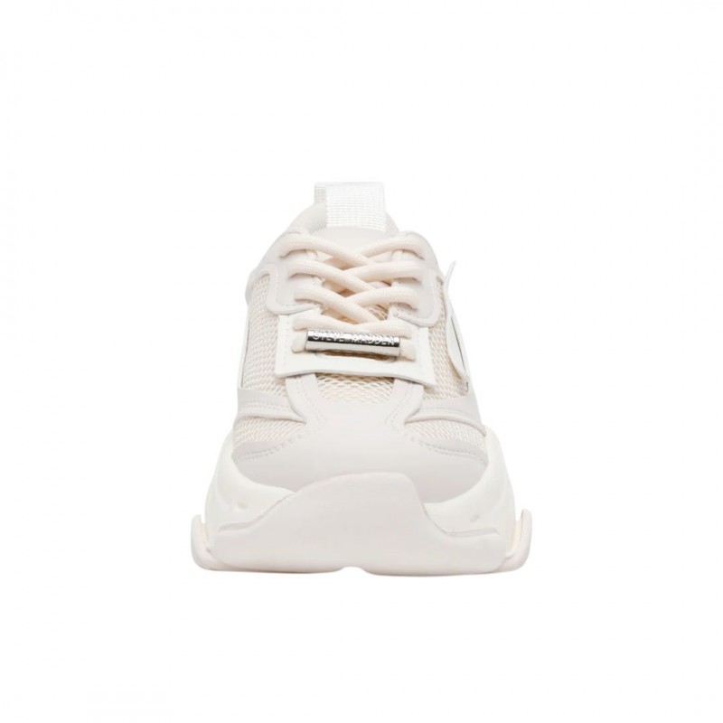 ΓΥΝΑΙΚΕΙΟ SNEAKER OFF WHITE STEVE MADDEN POSSESSION-E 11004652 SVC-SILVER COIN 600004455