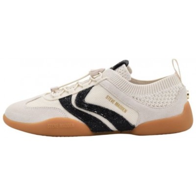 ΓΥΝΑΙΚΕΙΟ SNEAKER ΚΡΕΜ/ΜΑΥΡΟ STEVE MADDEN BISCOTTI-RE 11005248 C1K-CREAM/BLK 600004141