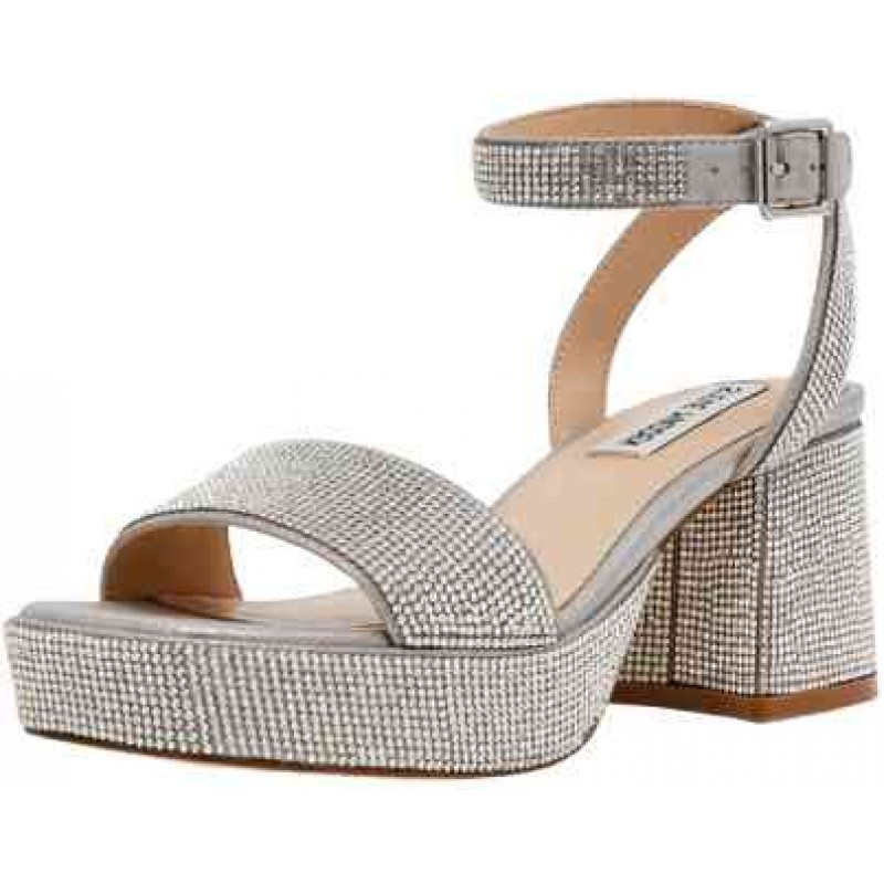 ΓΥΝΑΙΚΕΙΟ ΠΕΔΙΛΟ ΑΣΗΜΙ STEVE MADDEN MERCERR-R SM11005278-04005-998 RHINESTONE