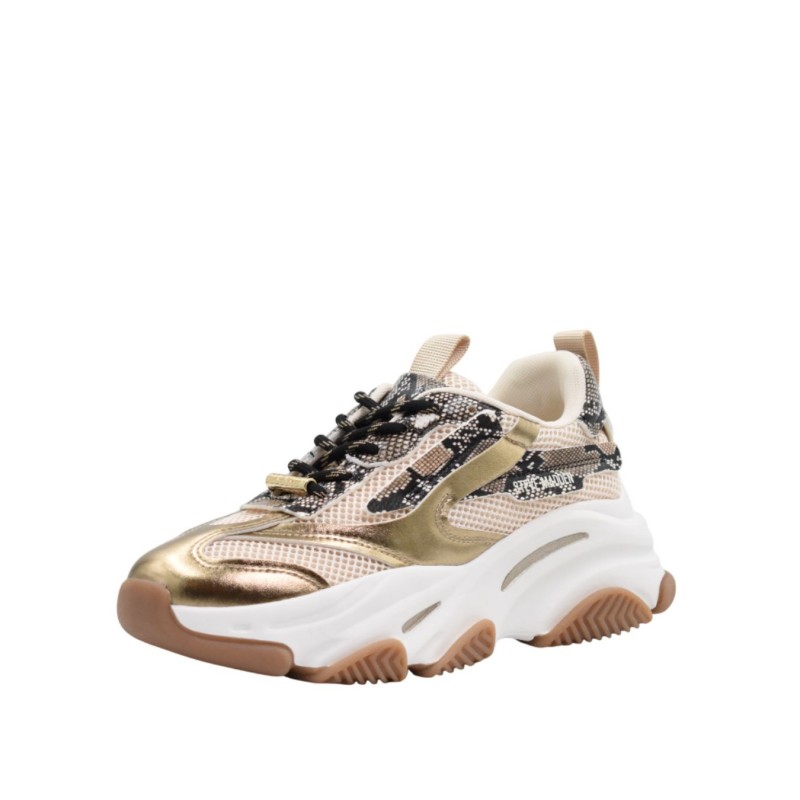 ΓΥΝΑΙΚΕΙΟ SNEAKER ΜΠΡΟΝΖΕ/SNAKE STEVE MADDEN POSSESSION-E 11004652 22H-LIGHT BRONZE 600003889