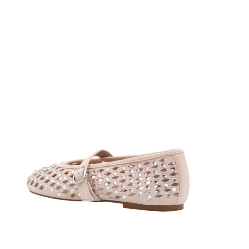 ΓΥΝΑΙΚΕΙΑ ΜΠΑΛΑΡΙΝΑ NUDE/ ΡΟΖΕ STEVE MADDEN RERUN 11005270 947-BLUSH SUEDE 600003941
