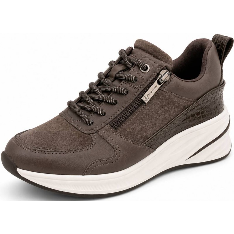 ΓΥΝΑΙΚΕΙΟ SNEAKER ΚΑΦΕ TAMARIS 1-23754-45 303 MOCCA COMB