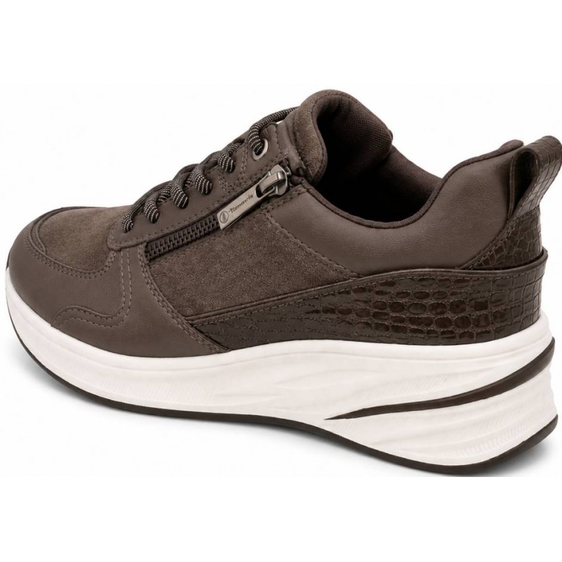 ΓΥΝΑΙΚΕΙΟ SNEAKER ΚΑΦΕ TAMARIS 1-23754-45 303 MOCCA COMB