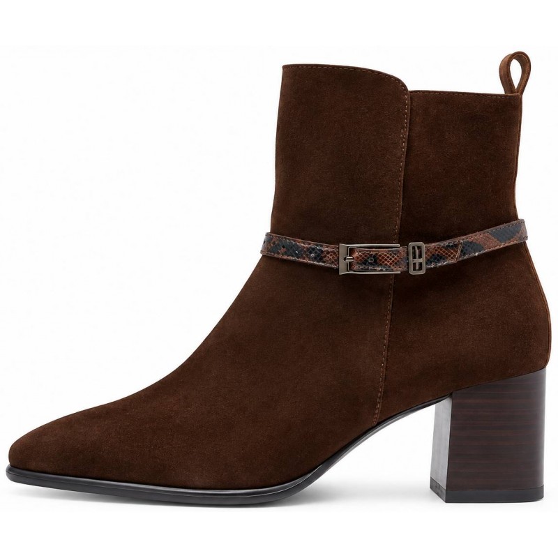 ΓΥΝΑΙΚΕΙΟ ΜΠΟΤΑΚΙ ΚΑΦΕ SUEDE TAMARIS 1-25329-47 347
