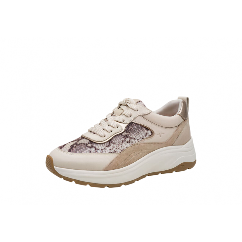 ΓΥΝΑΙΚΕΙΟ SNEAKER ΜΠΕΖ SNAKE TAMARIS 1-23718-46 483