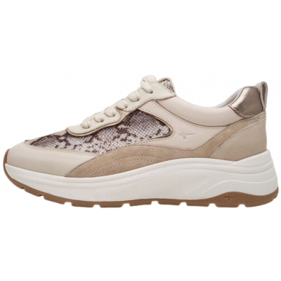 ΓΥΝΑΙΚΕΙΟ SNEAKER ΜΠΕΖ SNAKE TAMARIS 1-23718-46 483