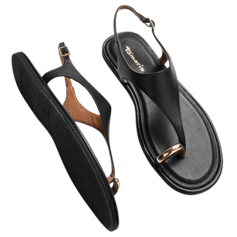 ΓΥΝΑΙΚΕΙΟ ΣΑΝΔΑΛΙ ΜΑΥΡΟ TAMARIS 1-28142-46 003