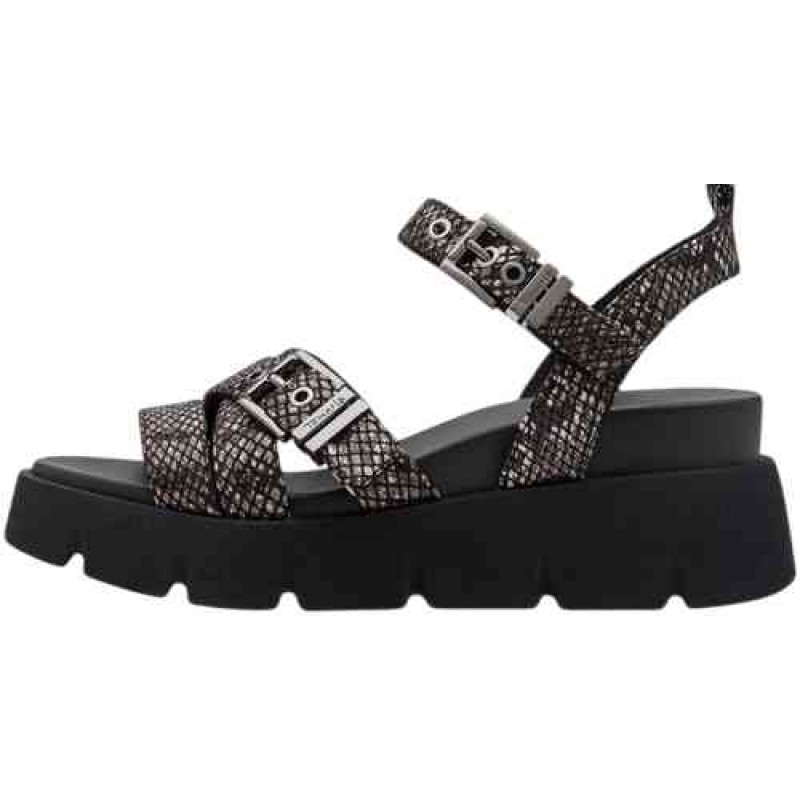 ΓΥΝΑΙΚΕΙΟ ΣΑΝΔΑΛΙ ΜΑΥΡΟ (SNAKE) TAMARIS 1-28511-46 073