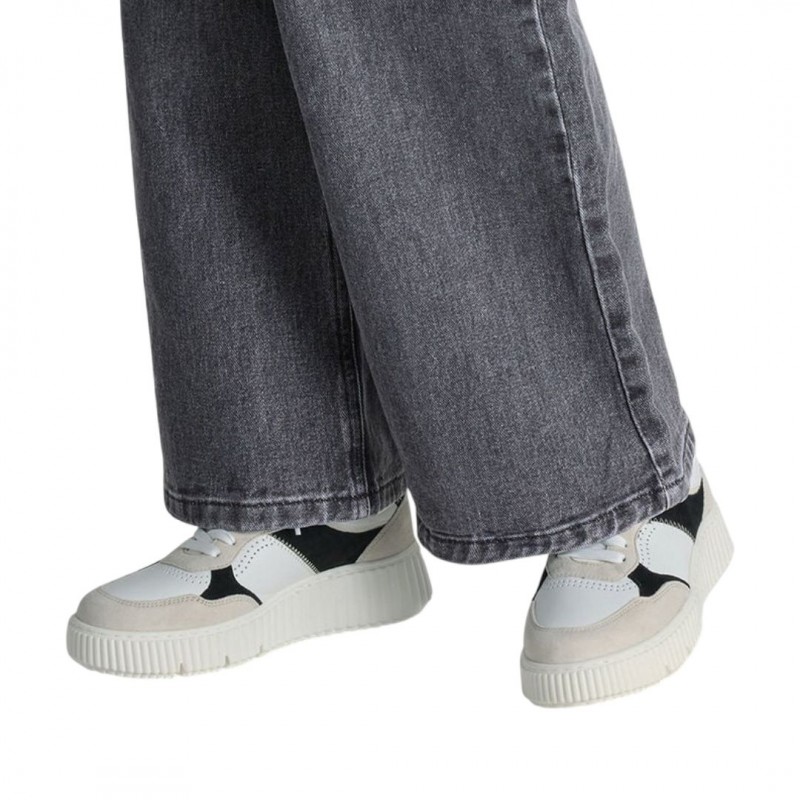 ΓΥΝΑΙΚΕΙΟ SNEAKER ΙΒΟΥΑΡ/ΜΑΥΡΟ TAMARIS 1-23771-42 4A0