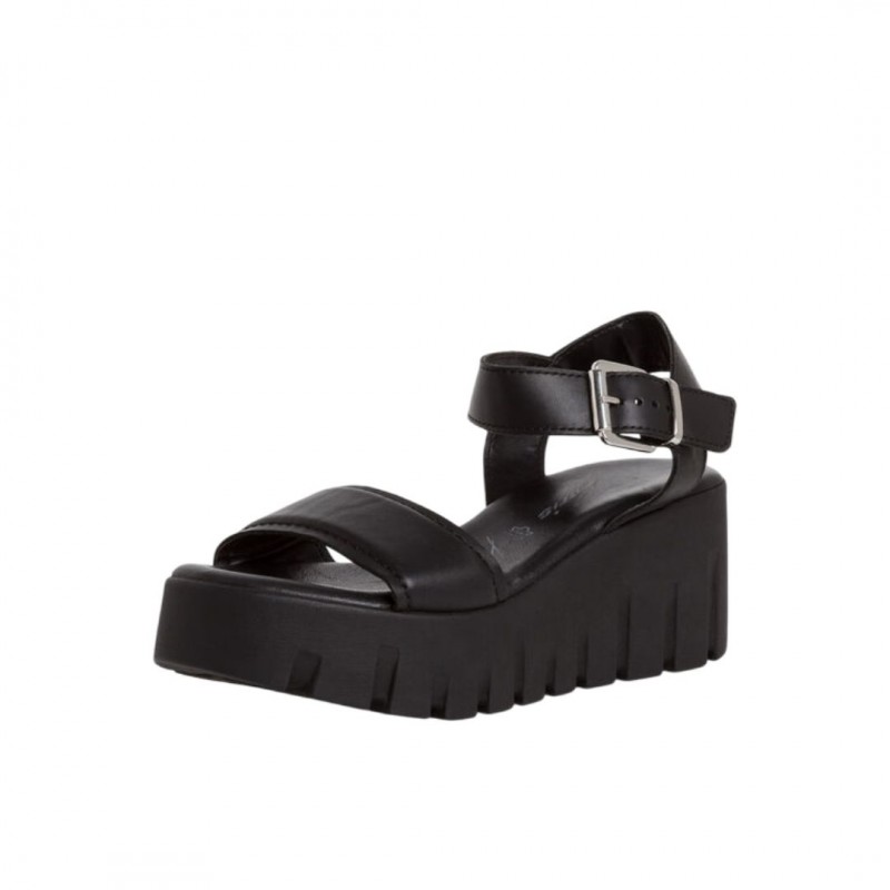 WOMEN'S SANDAL BLACK TAMARIS 1-28712-42 003