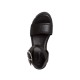 WOMEN'S SANDAL BLACK TAMARIS 1-28712-42 003