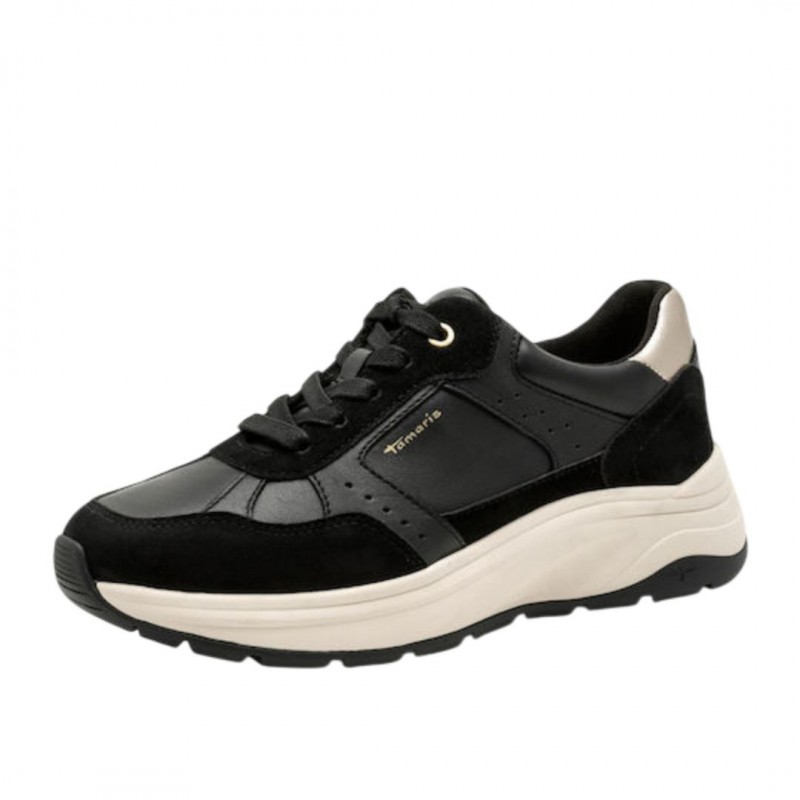 ΓΥΝΑΙΚΕΙΟ SNEAKER ΜΑΥΡΟ TAMARIS 1-23772-45 098