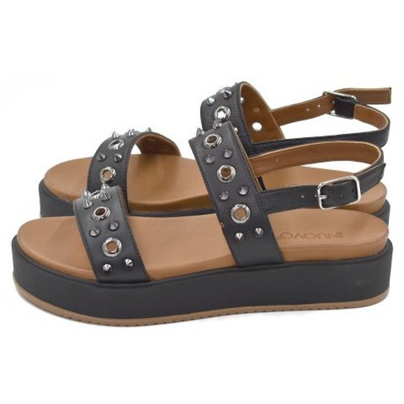 INUOVO 112011 ΣΑΝΔΑΛΙ ΜΑΥΡΟ