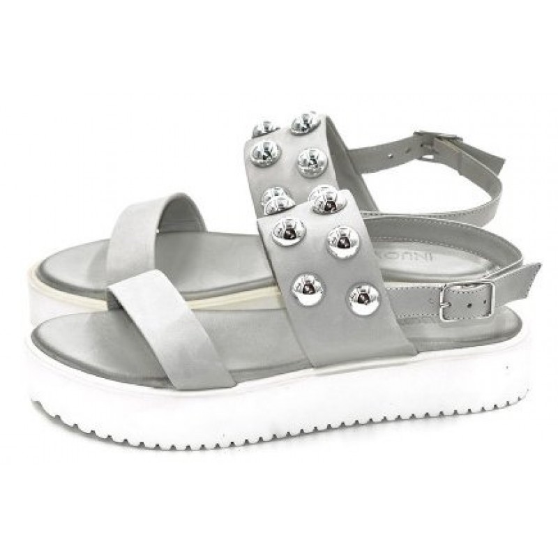 ΓΥΝΑΙΚΕΙΟ ΣΑΝΔΑΛΙ ΓΚΡΙ INUOVO 112020 